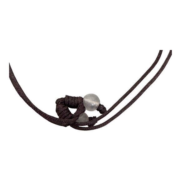 Jade Bead Necklace Carved Foo Dog Dueling Tassel Hand Carved Pendant Adjustable - Picture 7 of 8